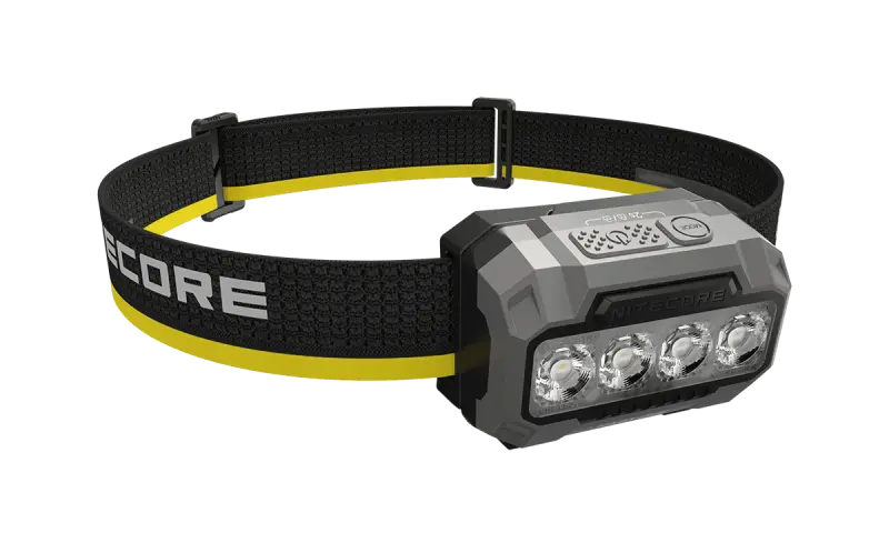 Nitecore HA23 UHE - 600 Lumen, schwarz