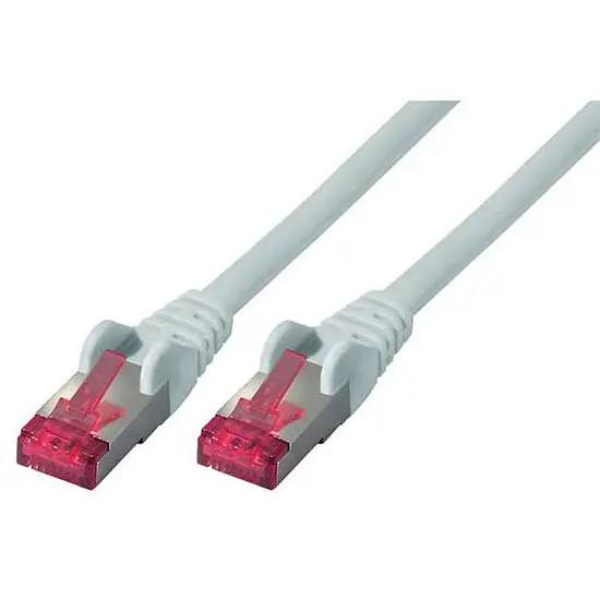 CAT6a Patchkabel 10 GBit/s 500MHz halogenfrei GHMT zertifiziert weiss 3m