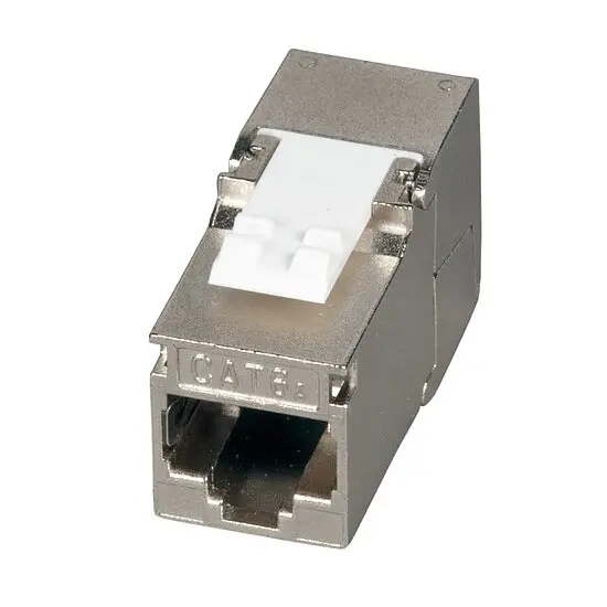 RJ45 Keystone STP, Cat.6A, 500MHz, Slimline