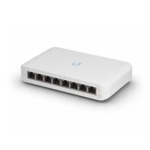 [3710114] Ubiquiti Switch UniFi 8xRJ45 GBit Managed 4xPoE 52W Wall-Mountable, Fanless, internal PSU