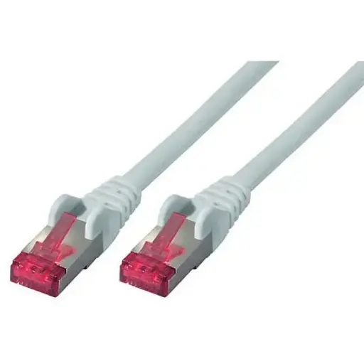 [626-2WS] CAT6a Patchkabel 10 GBit/s 500MHz halogenfrei GHMT zertifiziert weiss 2m